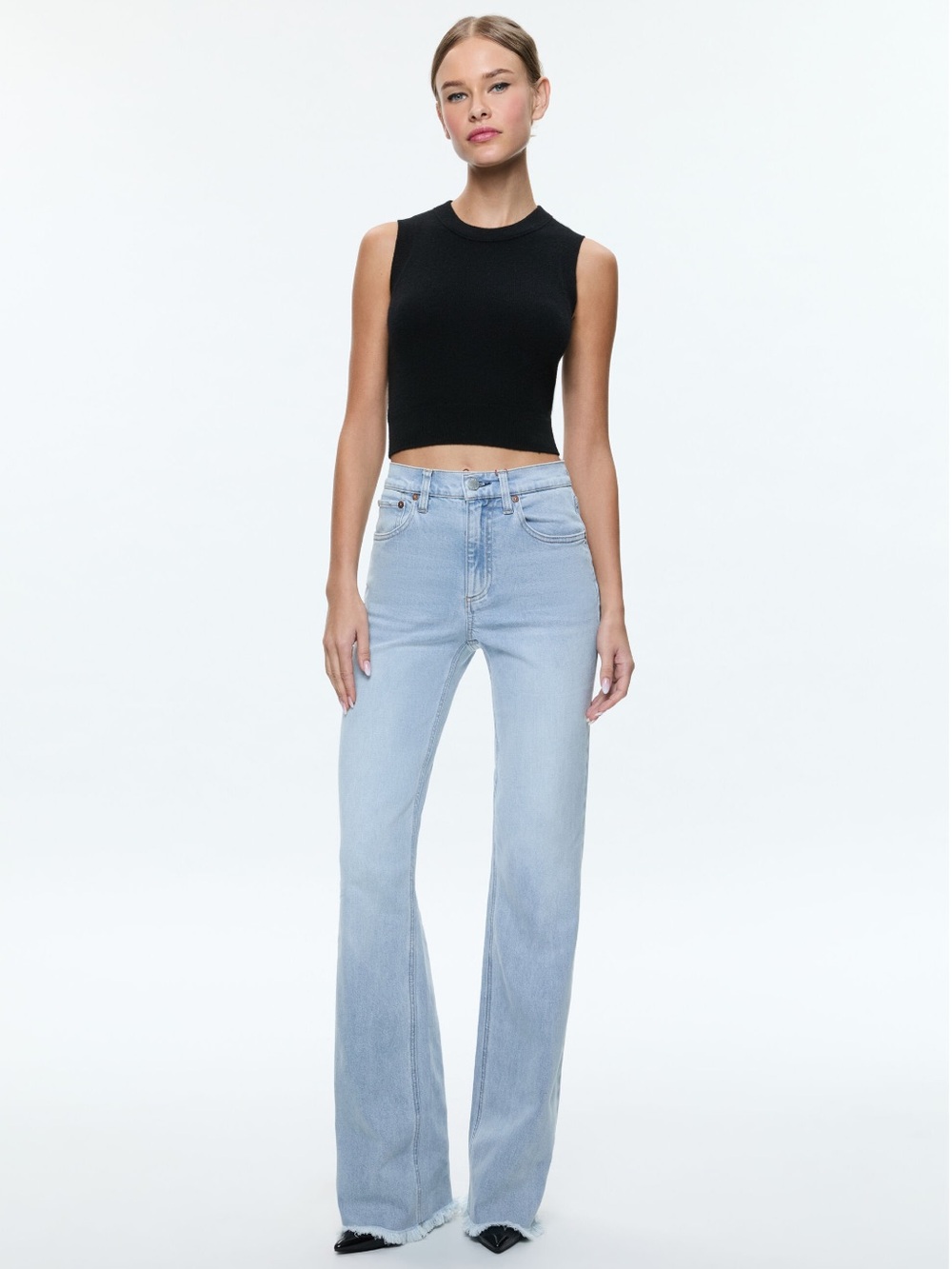 Alice + Olivia Bodie High Rise Jeans